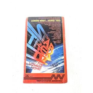 Vintage Star Trek IV The Voyage Home AudioBook by Nimoy & Takei   NOS